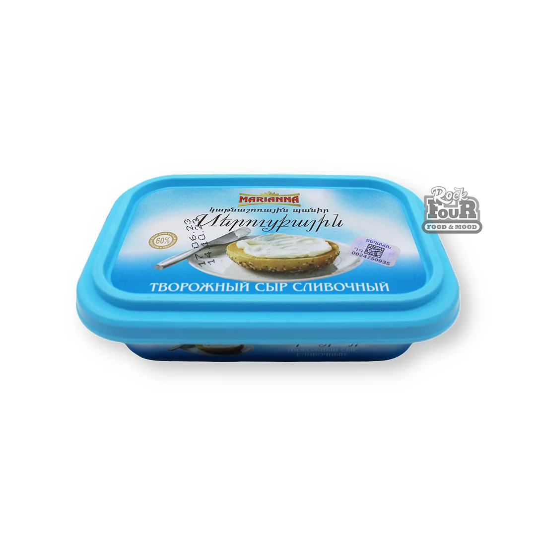 Creamy curd cheese "Marianna" 60% 180g